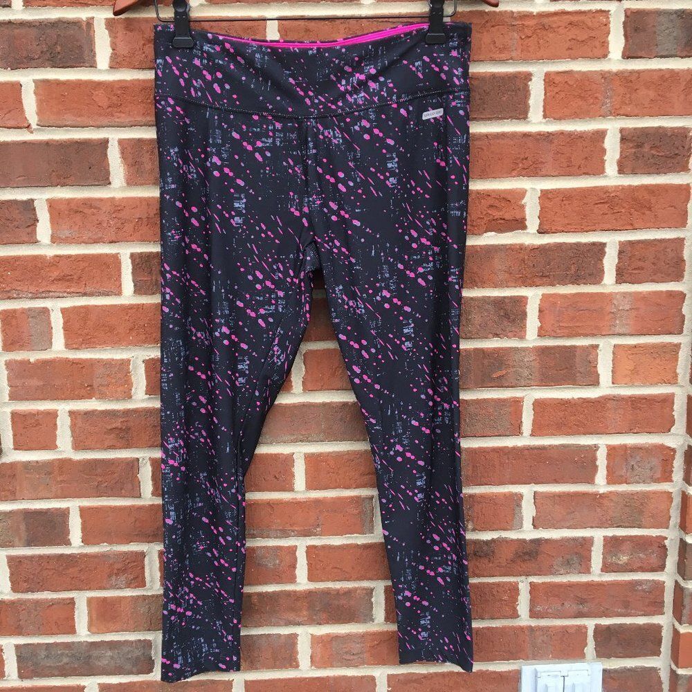 PBX PRO Active Leggings Black and Pink Medium